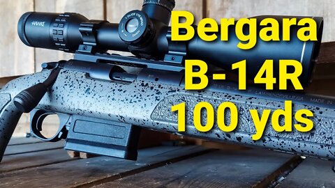 Bergara B-14R - SUB MOA @ 100 yards with Cheap Ammo