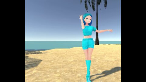 Anime Dancer! Sapphirina! [Custom Model] Cliff Set!