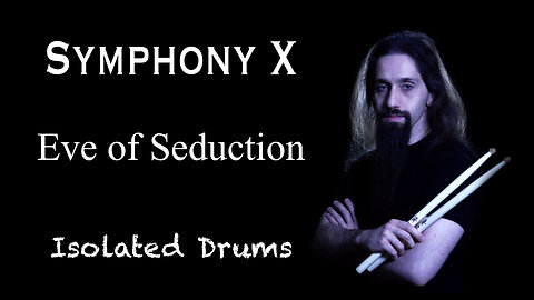 Symphony X - Eve of Seduction | Isolated Drums | Panos Geo