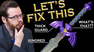 THE MASTER SWORD is a MESS!! | THE LEGEND OF ZELDA | Pop-culture weapons analysed
