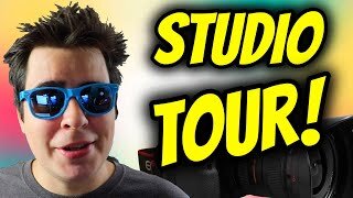 STUDIO TOUR: HOW WE MAKE OUR VIDEOS!