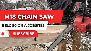 Milwaukee M18 FUEL 16 in. Chainsaw Review 2727-20
