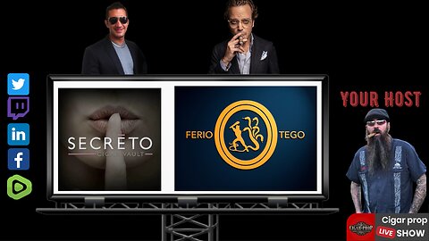 Secreto Cigar and Ferio Tego Live Cigar Sale Extravaganza And Tabacco Talk