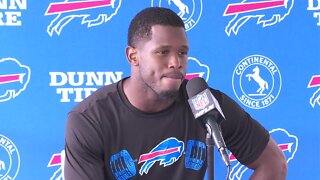 Training Camp update: Buffalo Bills S Jaquan Johnson speaks at camp