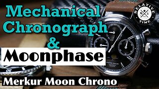 Lunar Orbit : Pierre Paulin Dress Chronograph Moonphase Review (Merkur)