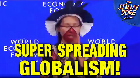 Indigenous Woman Coughs All Over WEF Representatives