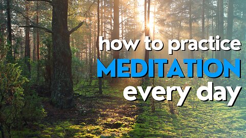 Proper Way to Meditate: How do I meditate? How does a Believer meditate?