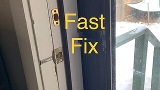 Exterior Door Jamb Repair #handyman