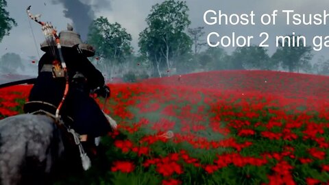 ghost of Tsushima, #color play
