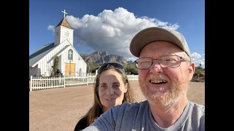 The Elvis Church and some of the Superstition Mountain Museum