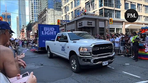 Bud Light Triples Down With a Float at the Toronto Gay Pride Parade - HaloNews