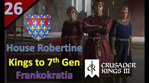 Kings to 7th Gen/Frankokratia Achievement l CK3 l Part 26