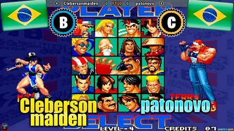 Real Bout Fatal Fury Special (Clebersonmaiden Vs. patonovo) [Brazil Vs. Brazil]