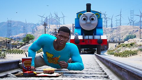 THOMAS THE TRAIN IS EVIL in GTA 5 (funny) #gta5