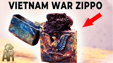 Zippo lighter restoration - Vietnam War repair Long Bin 1967-68