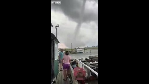 Waterspout turns tornado causing destruction on Smith Island