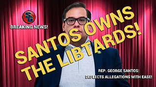 Breaking News - Rep. George Santos OWNS Leftist Accusers!