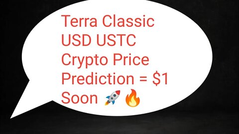 Terra Classic USD Price 10000% Coming 🔥 Terra Classic USD Price Prediction | USTC Coin News Today