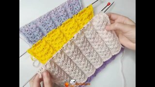 Amazing knitting stitches