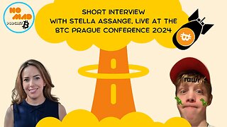 Short Interview with Stella Assange, Live at the BTC Prague Conference 2024