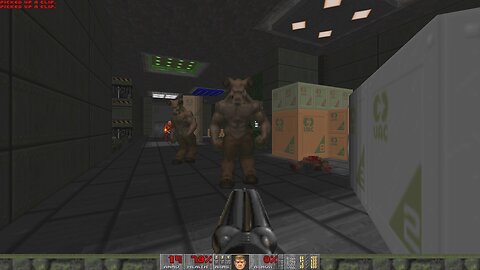 Doom II wad - Storage Facility by Axuris