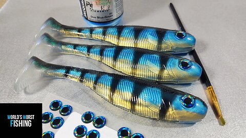 WIN THESE BAITS!! Making Skin Poured, Brushed & Capsuled Swimbaits + Giveaway