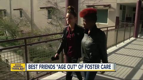 Two Tampa high school seniors try to beat the odds after 'aging out' of Florida's foster care system