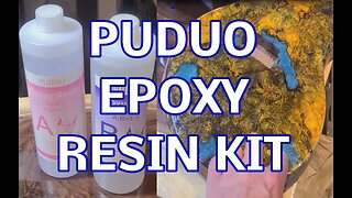 Looks great, Puduo Epoxy Resin and Hardener