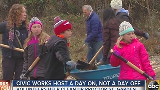 Civic Works hosted day of service for Martin Luther King Jr. Day