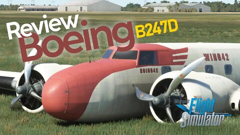 Review Boeing 247D da Wing42 para MSFS