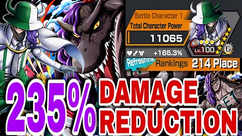THE KING 👑 OF MAX DAMAGE REDUCTION! 😤 ONE PIECE BOUNTY RUSH OPBR SS LEAGUE BATTLE | 6⭐ PAGE ONE