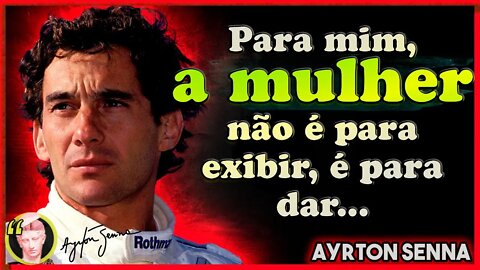 As Frases que Definiram a Carreira de Ayrton Senna ⭐ A Fórmula que fez de Ayrton Senna uma lenda