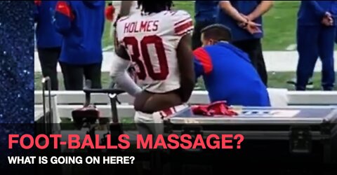 Are You Ready For Some FootBalls Massage! (host K-von is shocked)