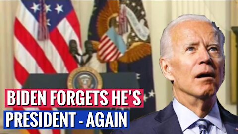 As ‘Hail to the Chief’ Plays, Biden Forgets He Is President - Room Gasps