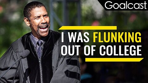 DENZEL WASHINGTON MOTIVATIONAL SPEECH Fail big dream big