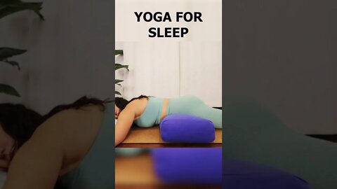 Yoga #shorts For Sleep, Restorative with Rachel Katz, Full Video in Comments