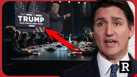 Hang on! Trudeau admits Donald Trump is Canada's BIGGEST THREAT!? Redacted with Clayton Morris