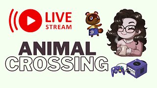 Playing Animal Crossing for the first time! [Gamecube Version] 🦁 ✧ Check out my Ko-Fi!
