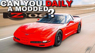 Can You Daily Drive A Heavily Modded Corvette? // C5 Corvette Z06 Driver Review