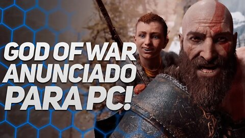 É OFICIAL! GOD OF WAR CHEGANDO AO PC EM 2022!