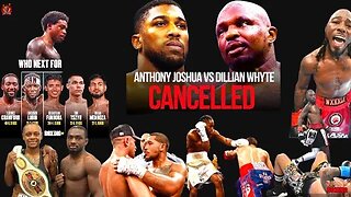 🚨JOSHUA VS WHYTE OFF WHYTE FAILED TEST 🤦🏽‍♂️| JERMELL CHARLO SAY HE'S BIGGER PUNCHER THEN CANELO