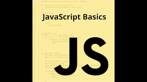 JS BASICS 001: Introduction to JavaScript