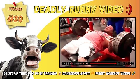 Funny videos 👀 Stupid things to do in training 🤪 Dangerous sport 🔥 Funny workout videos 🤣 Episode 30