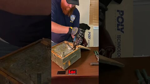 Opening a 46 year old Ammo Crate! Unsure of the ammos origin. Was it 7.62x39 or 7.62x54R?