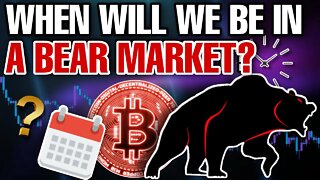 BEAR MARKET? | LIVE ANALYSIS