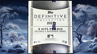 Special Edition Tuesday Mixer 2023 Topps Definitive Baseball Cards Boxes