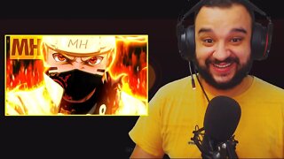 (REACT) Tipo Narutin (Naruto) | Style Trap | Prod. Sidney Scaccio | MHRAP