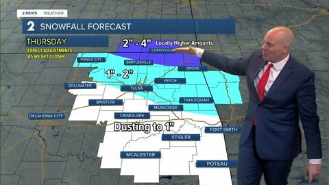 Arctic blast to arrive on Thursday