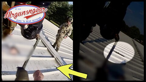 New Police Bodycam Footage From The Trump Shooter's Roof Position