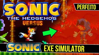 Jogo mais CRUEL do Sonic 😈 | Sonic exe SIMULATOR #shorts